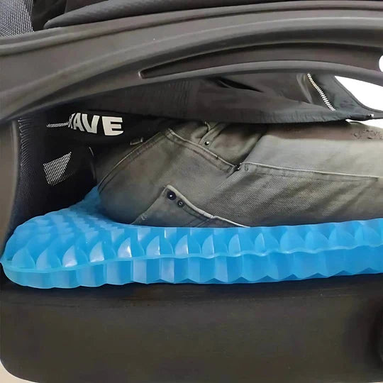 Mosrugs | Cooling Gel Seat Cushion | Breathable, Flexible & Pain Relief for Office Chairs, Cars, and Home Use