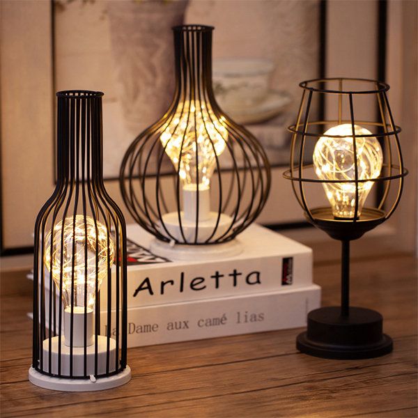 Mosrugs | Lumineux Cordless Ambient Lamp Set – 3 Unique Wine-Inspired LED Table Lights