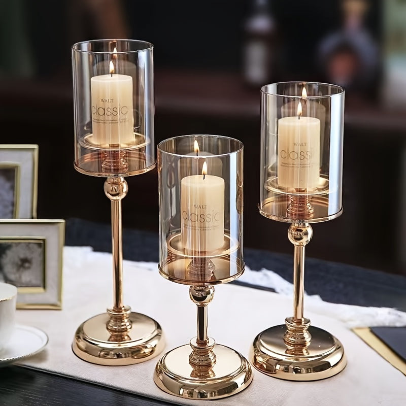 Mosrugs | NuptialGlow - Retro Luxe Candleholder Set for Weddings
