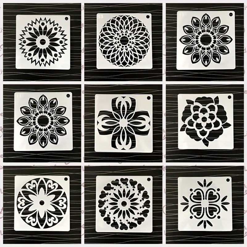 Mosrugs | StencilWorks - 48 Templates for Stone & Wood Creations
