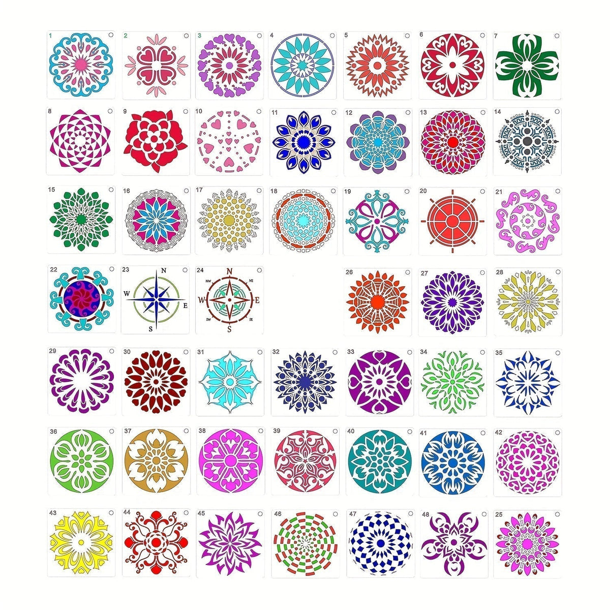 Mosrugs | StencilWorks - 48 Templates for Stone & Wood Creations