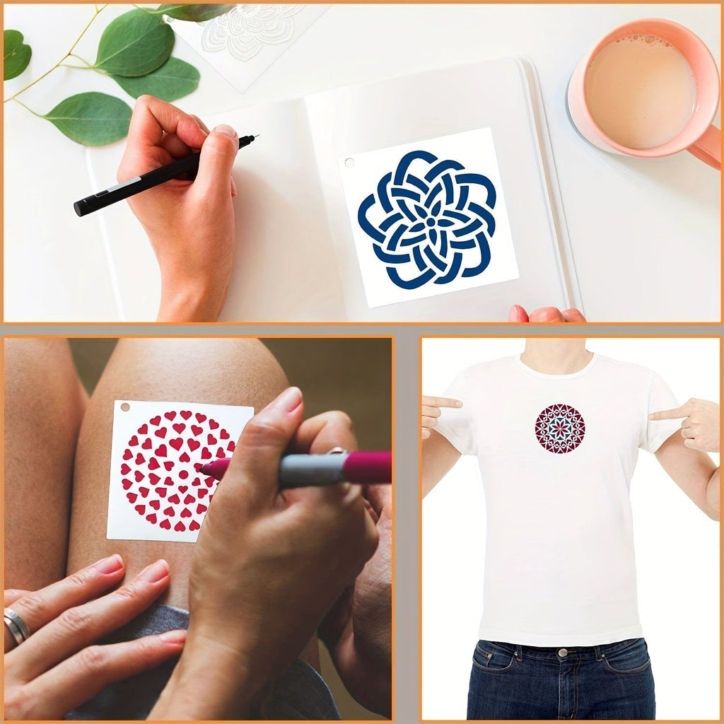 Mosrugs | StencilWorks - 48 Templates for Stone & Wood Creations