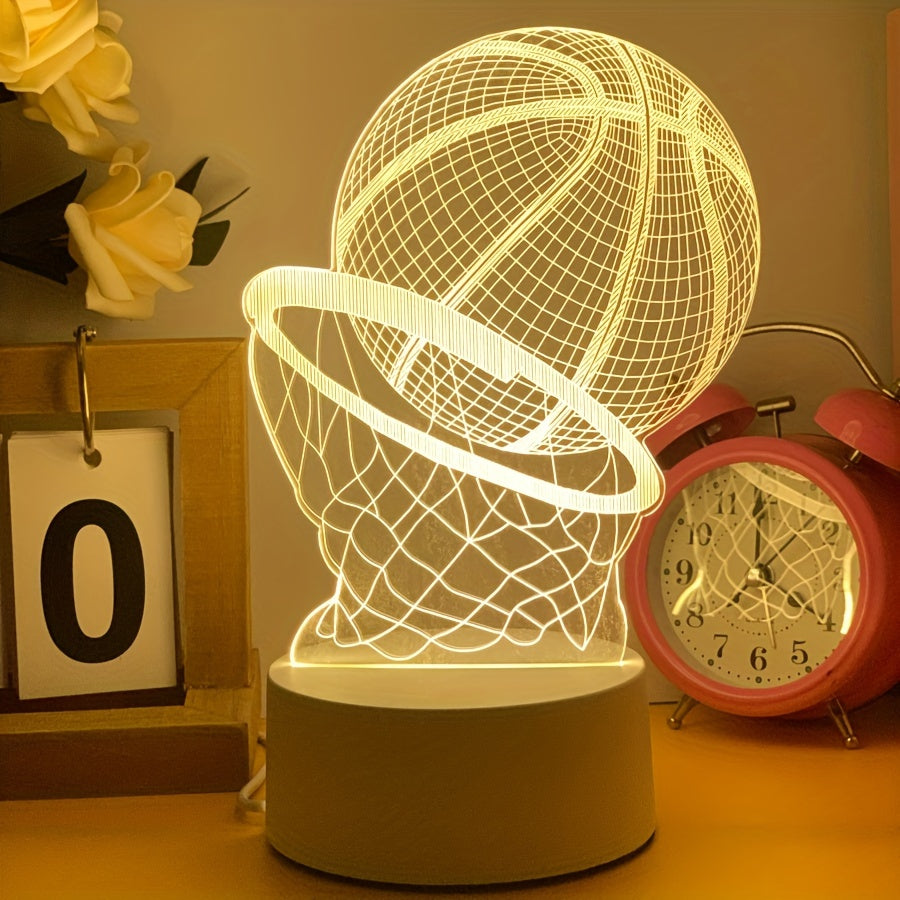 Mosrugs | HoopShine - USB Basketball Illusion Light