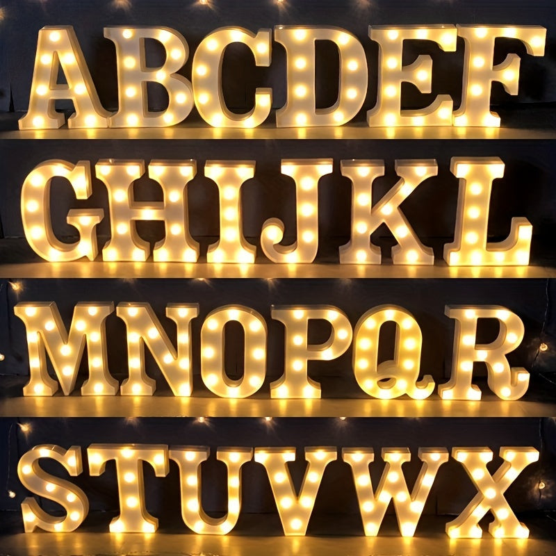 Mosrugs | LetterGlow - Wireless LED Letter Lamp for Unique Style