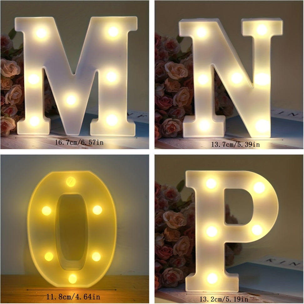 Mosrugs | LetterGlow - Wireless LED Letter Lamp for Unique Style