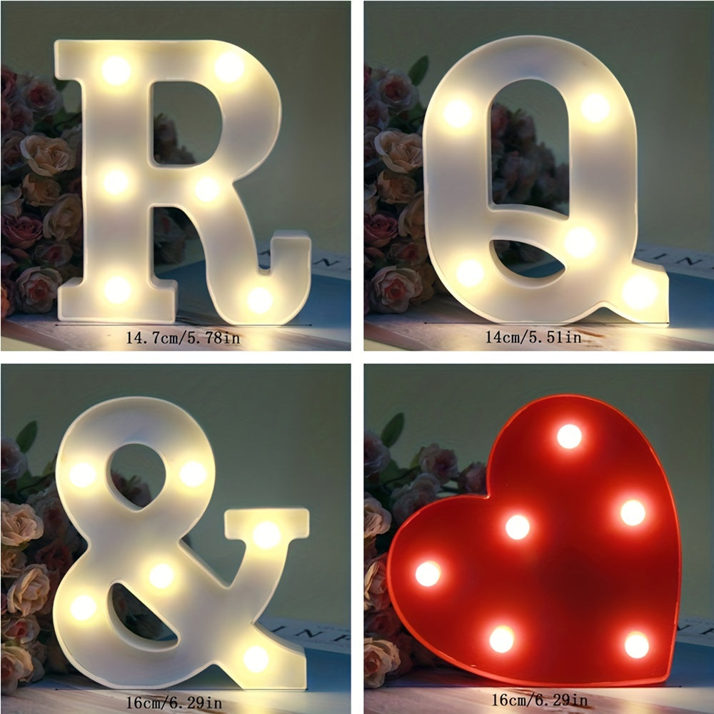 Mosrugs | LetterGlow - Wireless LED Letter Lamp for Unique Style