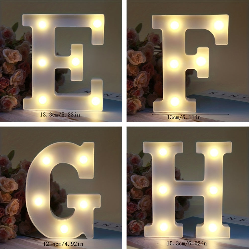 Mosrugs | LetterGlow - Wireless LED Letter Lamp for Unique Style