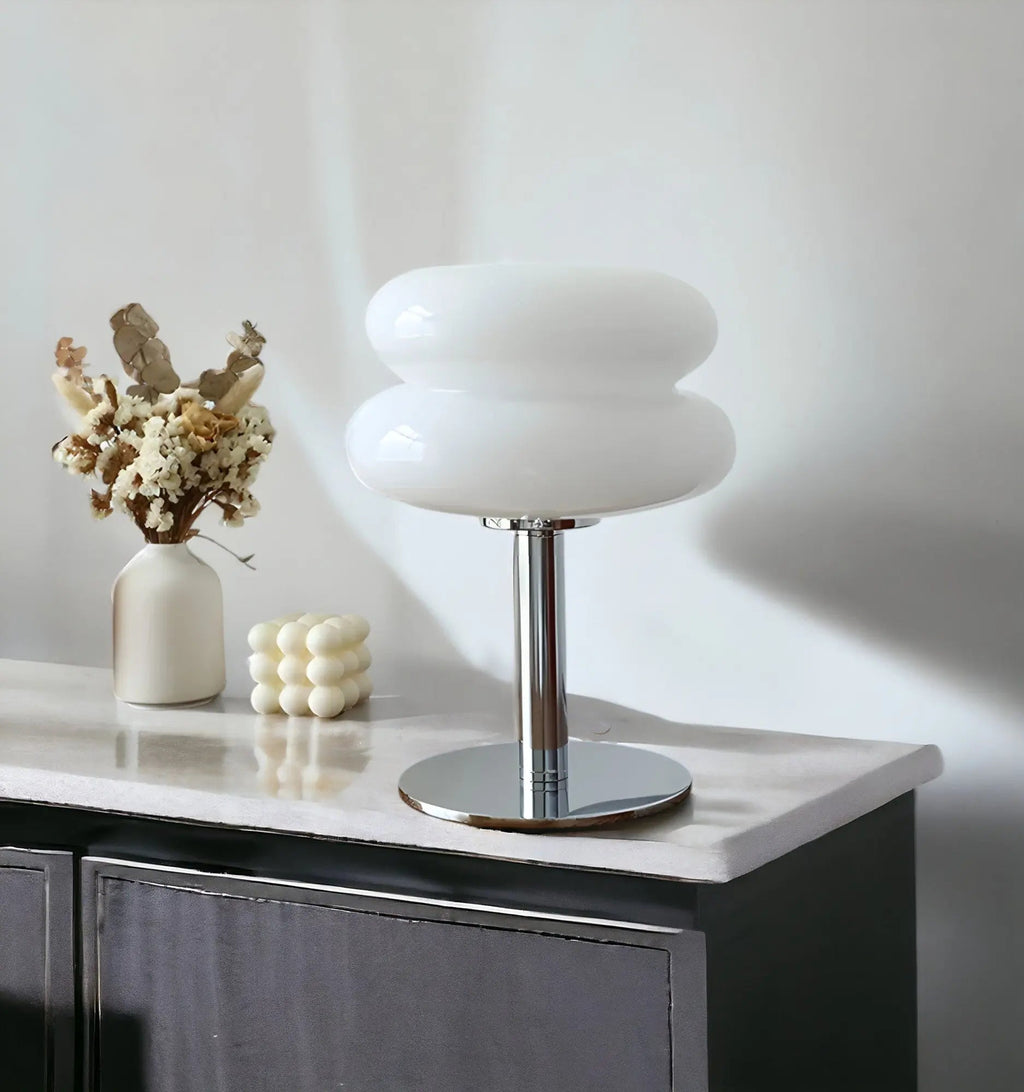 Mosrugs | GlamoraLite - Elegant Glass Table Lamp for Your Interior