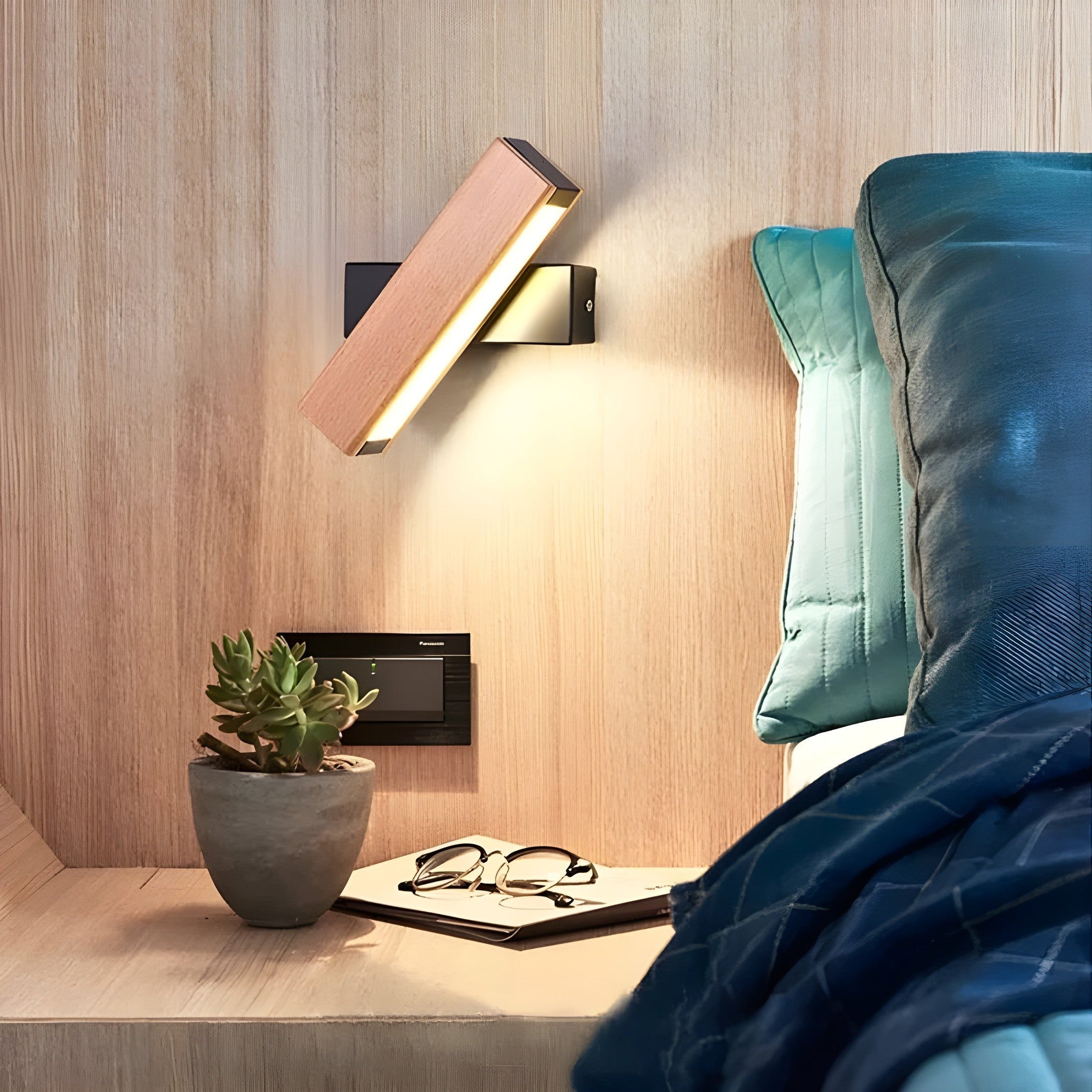 Mosrugs | LumeOak - Elegant LED Wood Wall Light