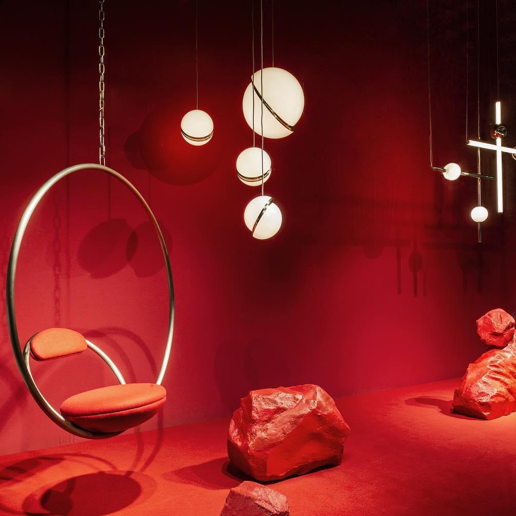 Mosrugs | AstralAura – Crescent Moon Pendant Illumination