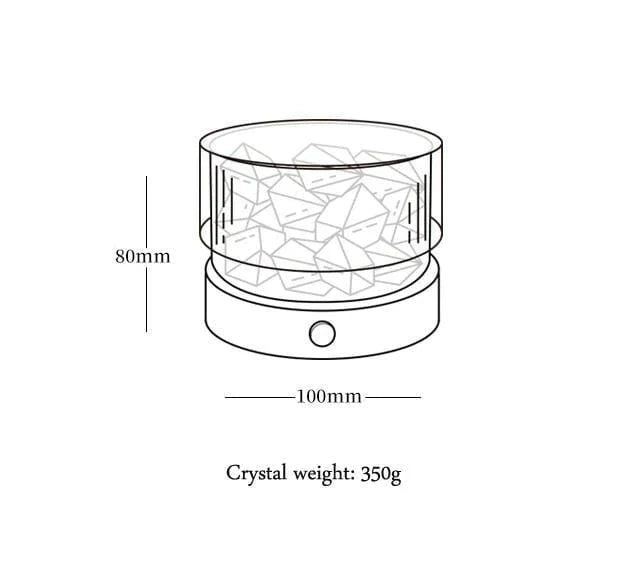 Mosrugs | SereniStone Crystal Stone Aromatherapy Diffuser