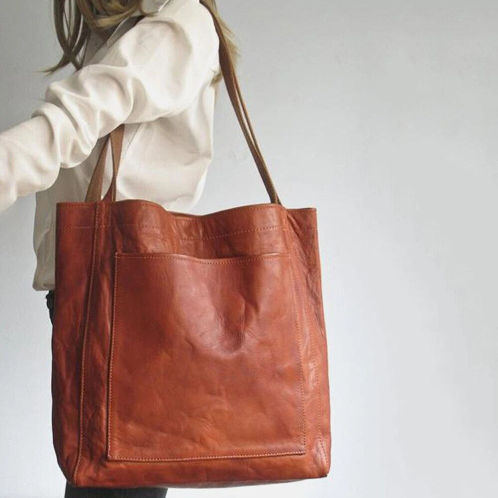 Mosrugs | Elegant Women's Leather Handbag – Timeless Style for Work & Casual Wear