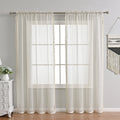 Mosrugs | LuxeDrape – Soft Beige Voile for Sophisticated Spaces