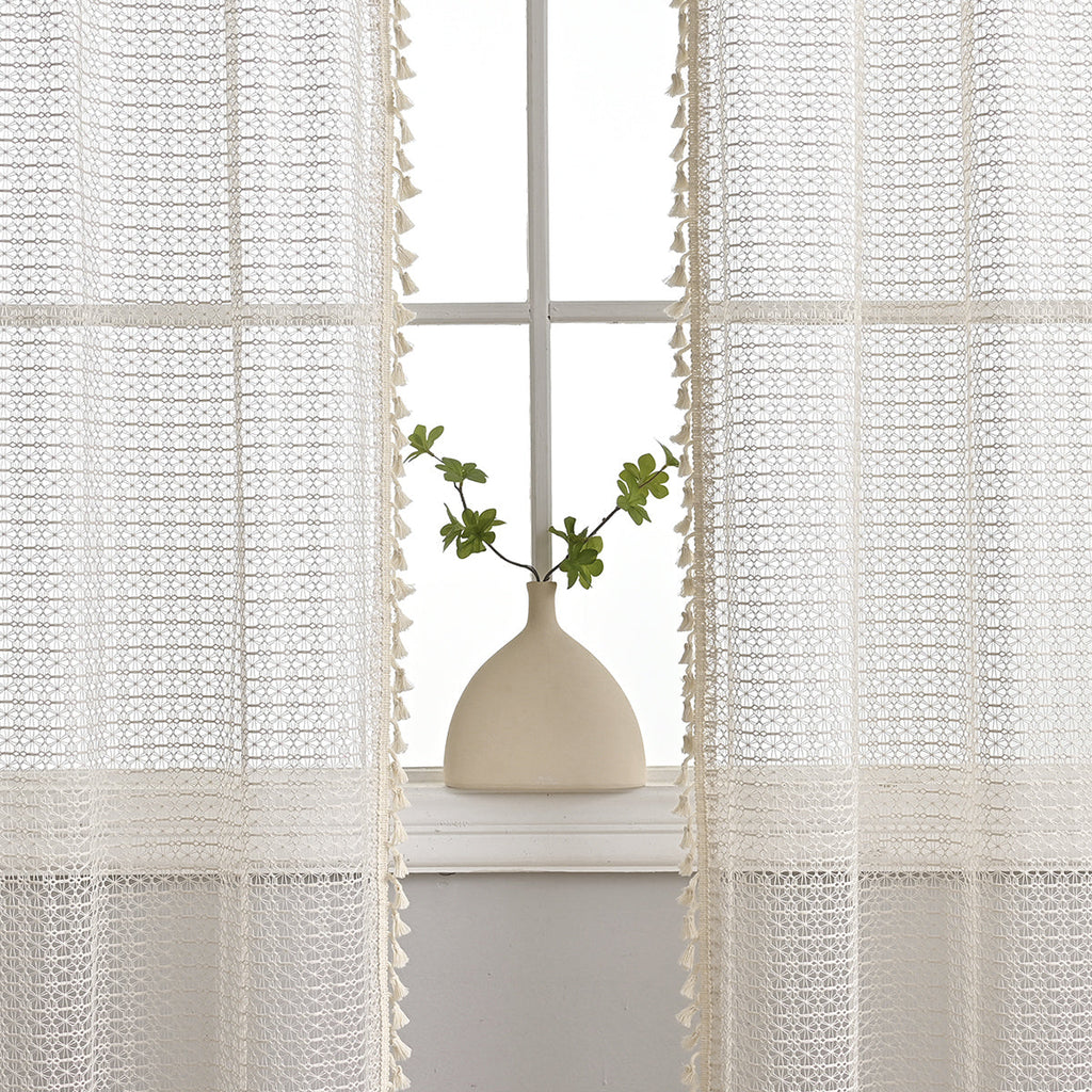 Mosrugs | LuxeDrape – Soft Beige Voile for Sophisticated Spaces