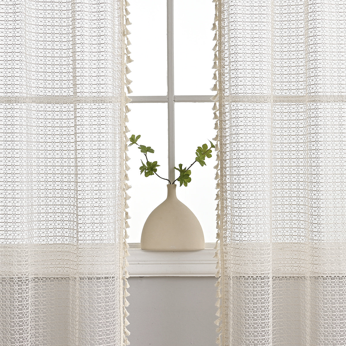 Mosrugs | LuxeDrape – Soft Beige Voile for Sophisticated Spaces