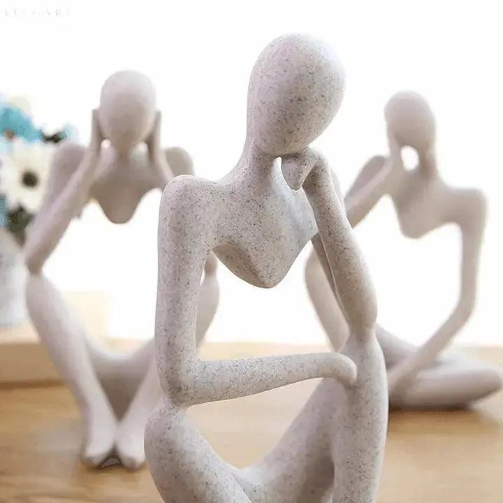 Mosrugs | ThinkForm - Abstract Thinker Sculpture