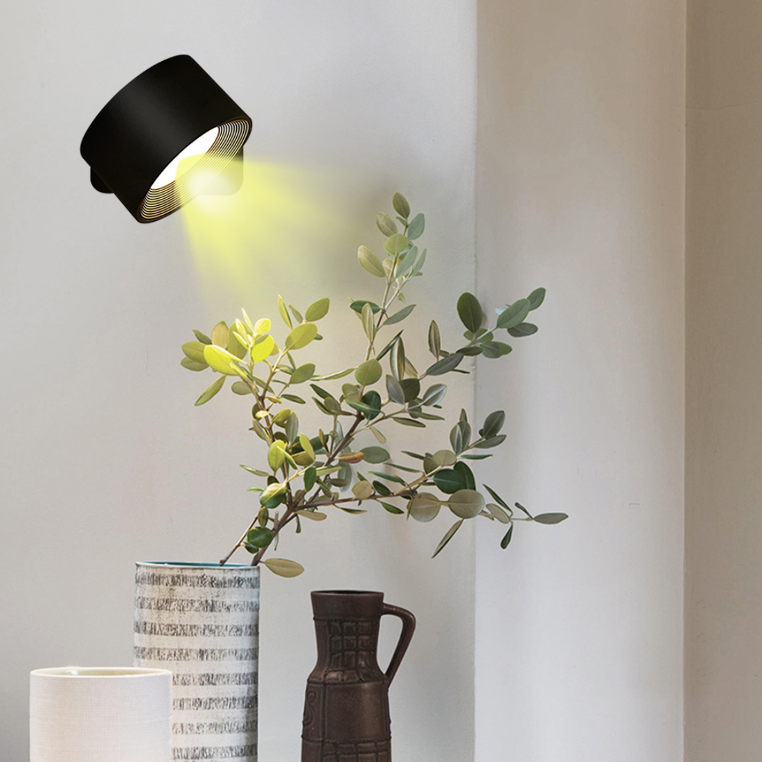 Mosrugs | FlexiLamp – Wireless Rechargeable 360° LED Wall Light for Indoors & Outdoors