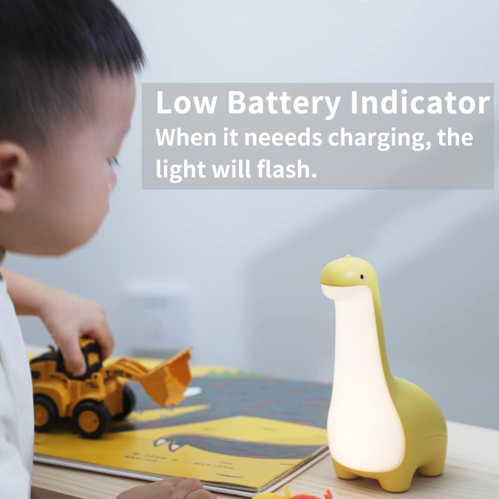 Mosrugs | DinoSnug – Soft Glow Dinosaur Night Light for Kids
