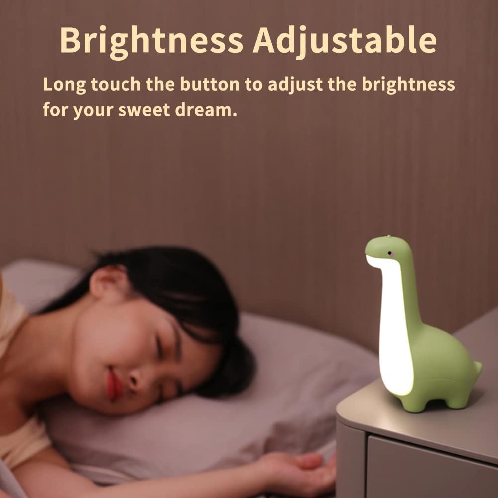 Mosrugs | DinoSnug – Soft Glow Dinosaur Night Light for Kids