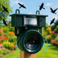 Mosrugs | TerraGuard – Weatherproof Solar Bird Repeller with PIR Motion Sensor & Natural Sound Deterrent