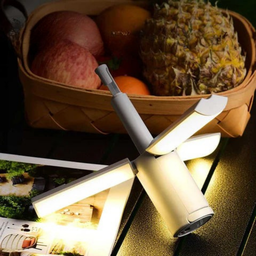 Mosrugs | All-in-One Camping Lamp | Rechargeable Outdoor Light with Adjustable Brightness & Long Battery Life
