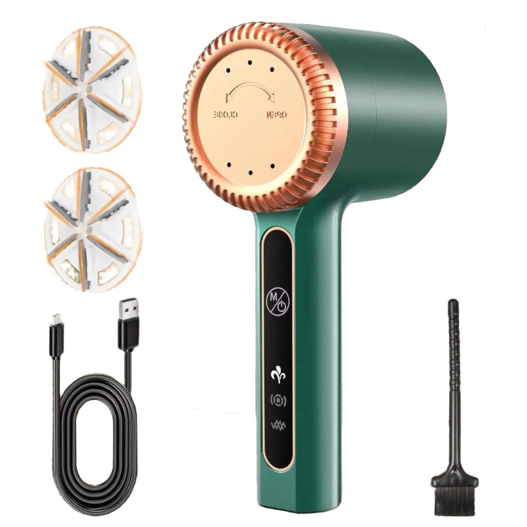 Mosrugs | Electric Lint Remover & Fabric Shaver | Rechargeable, Portable & Safe for All Fabrics, Ideal for Clothing and Upholstery Care
