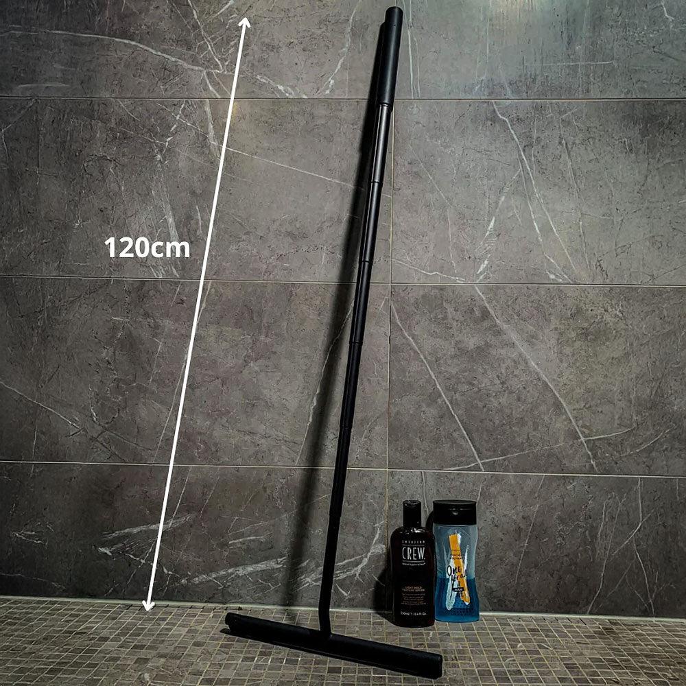 Mosrugs | Extendable Shower Squeegee – Telescopic Bathroom Cleaner with 120cm Handle
