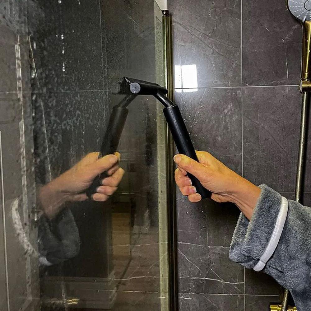 Mosrugs | Extendable Shower Squeegee – Telescopic Bathroom Cleaner with 120cm Handle