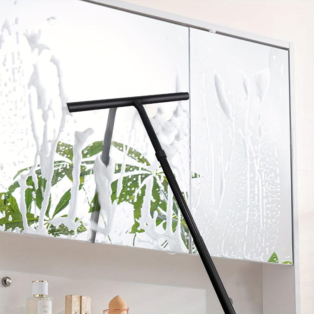 Mosrugs | Extendable Shower Squeegee – Telescopic Bathroom Cleaner with 120cm Handle