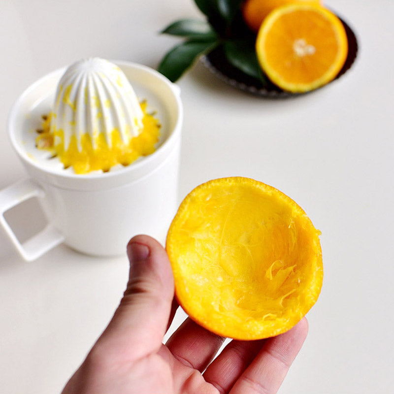 Mosrugs | Eze Ceramic Citrus Juicer – Manual Juice Extractor for Lemons, Oranges & Limes