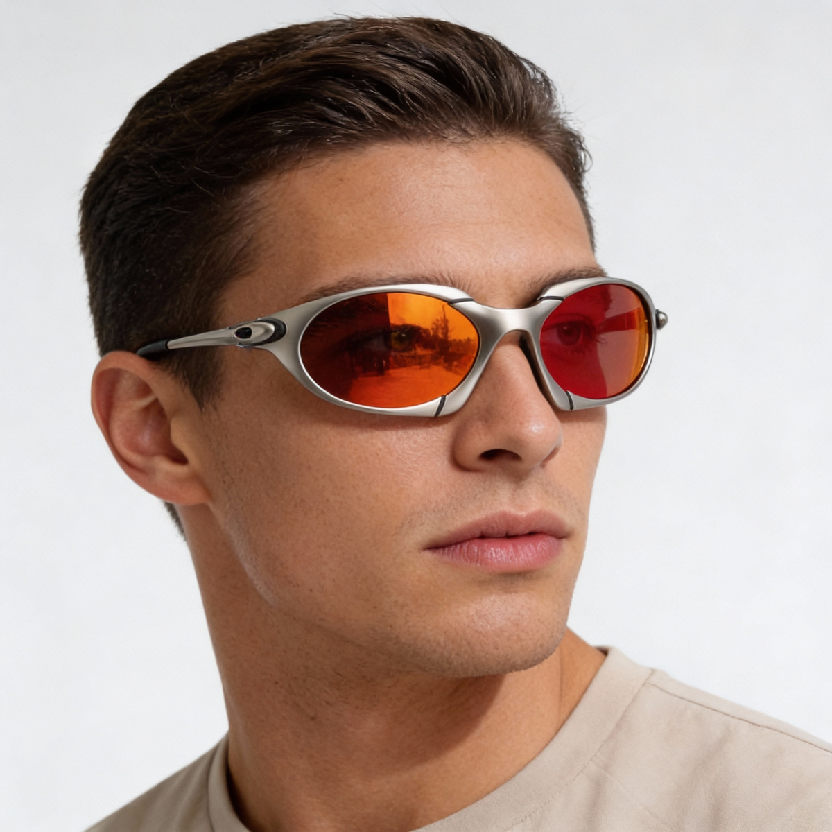 Mosrugs | Men’s Sport Polarised Sunglasses – UV Protection with Lightweight Metal Frame