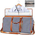 Mosrugs | GARMENTGO Travel Garment Bag – Foldable PU Leather Suit Carrier for Wrinkle-Free & Stylish Travel