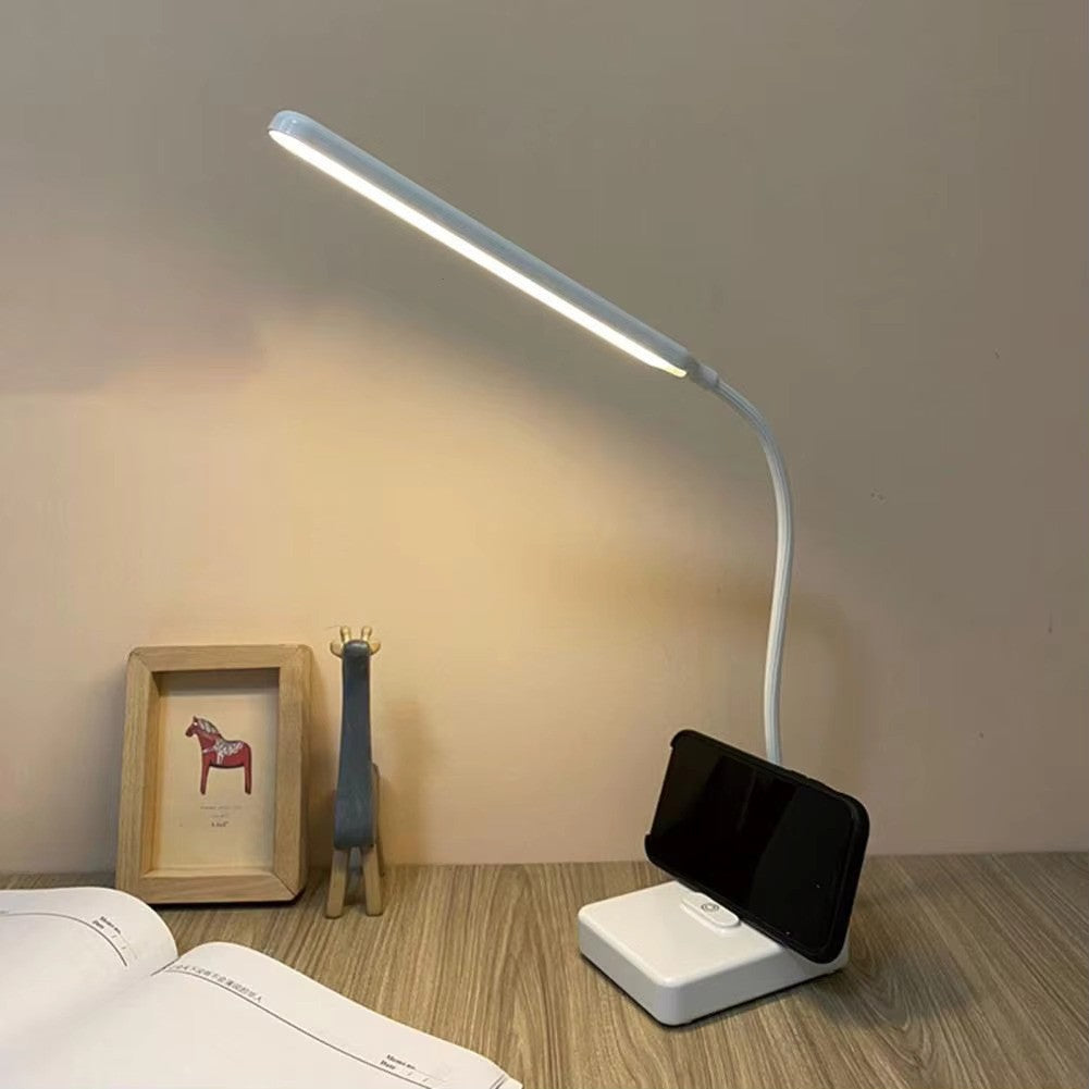 Mosrugs | LumoFlex Adjustable Desk Lamp – Rechargeable or Plug-In with Flexible Neck & Dimmable Light
