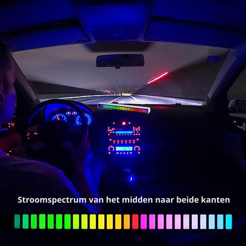 Mosrugs | Smart Sound-Activated RGB Light Bar | Music Sync LED Ambient Lighting