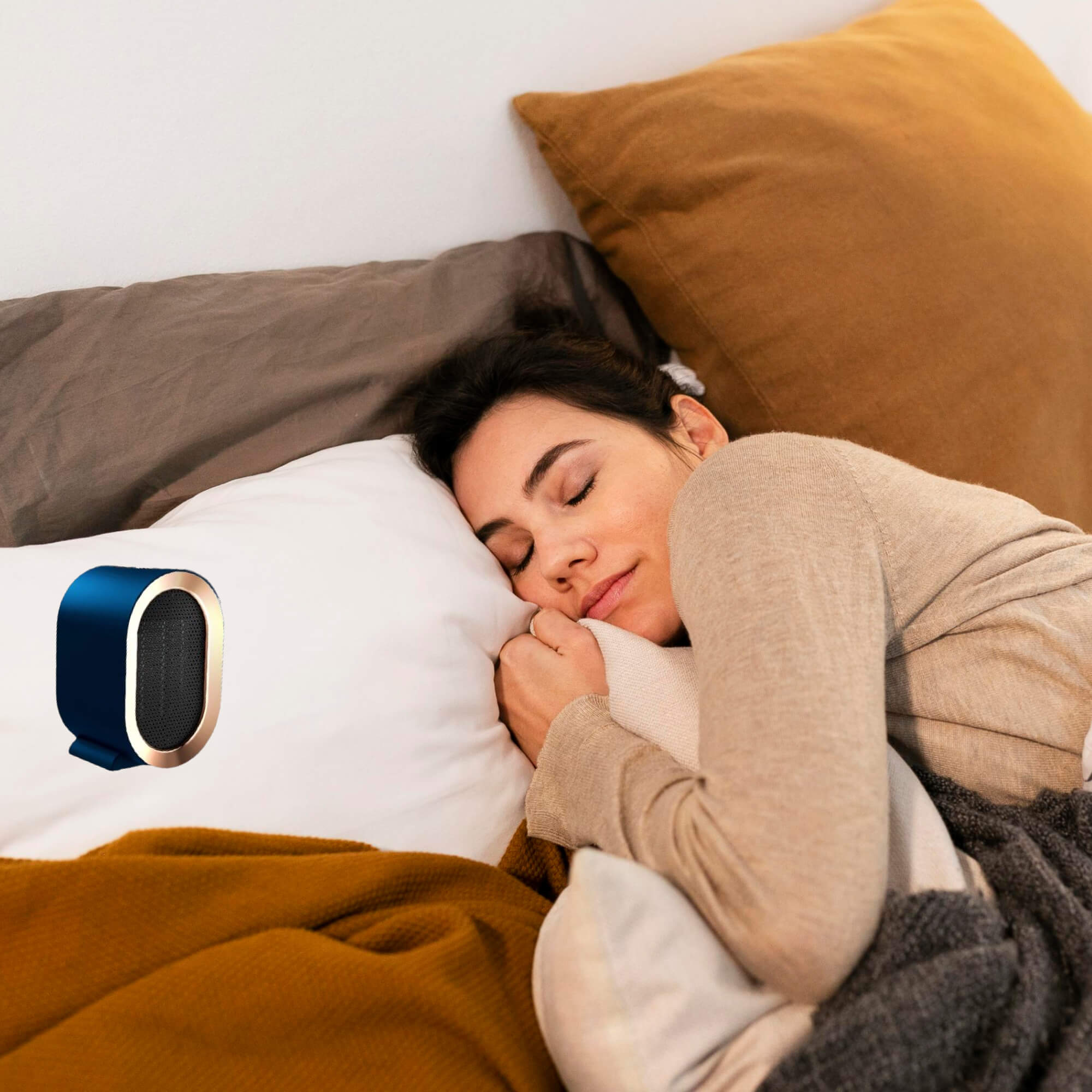 Mosrugs | Small Energy Efficient Space Room Electric Heater Portable Low Energy Power Saving