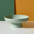 Mosrugs | Fruitful Elegance – Retro Fruit Bowl with Vintage Leaf Design & Ceramic Finish