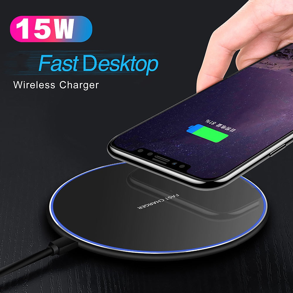 Mosrugs | 30W Fast Wireless Charging Pad | Premium USB-C MagSafe Charger for Apple iPhone, Samsung & Android