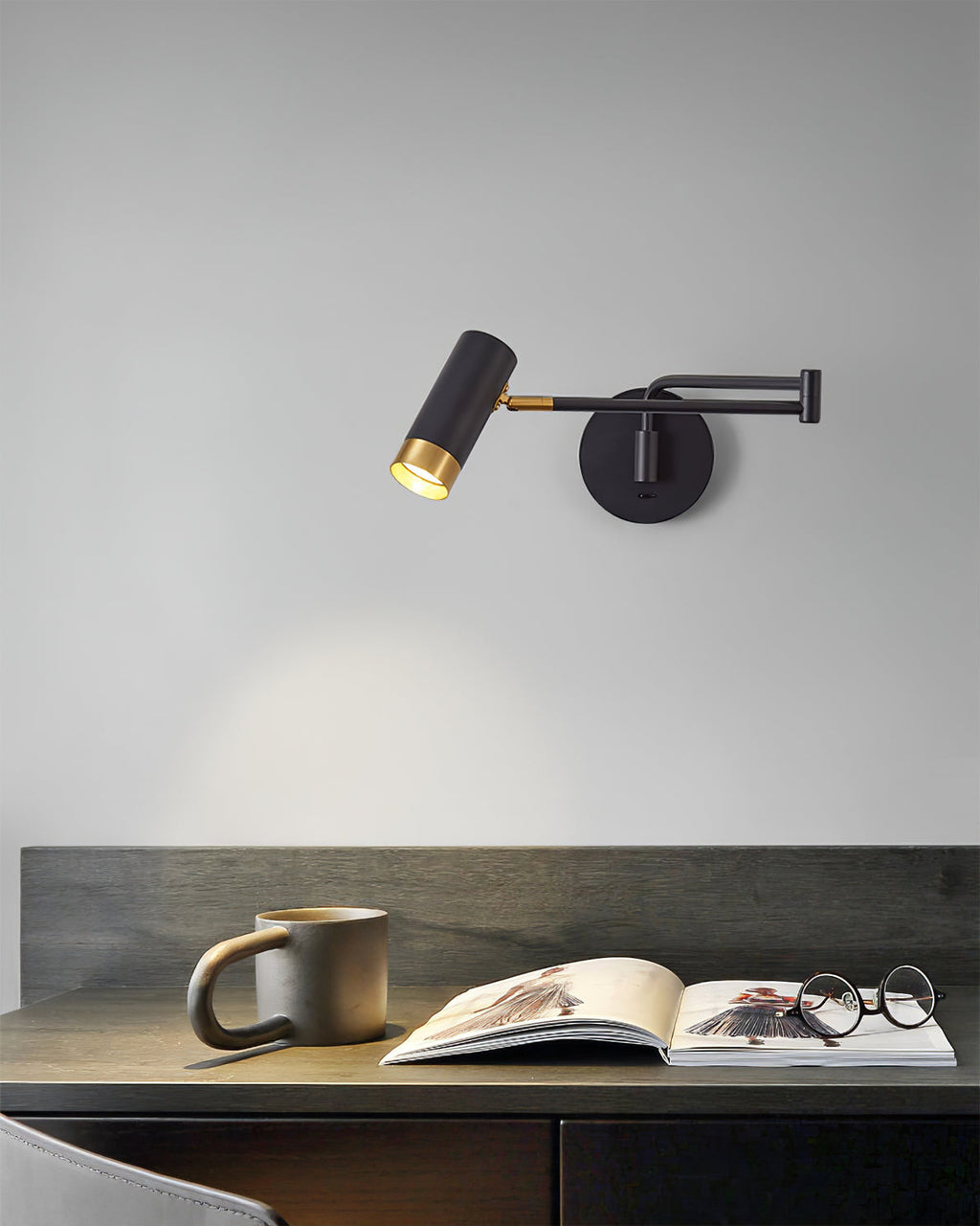 Mosrugs | FlexiLume – Adjustable Arm Wall Light for Versatile Illumination