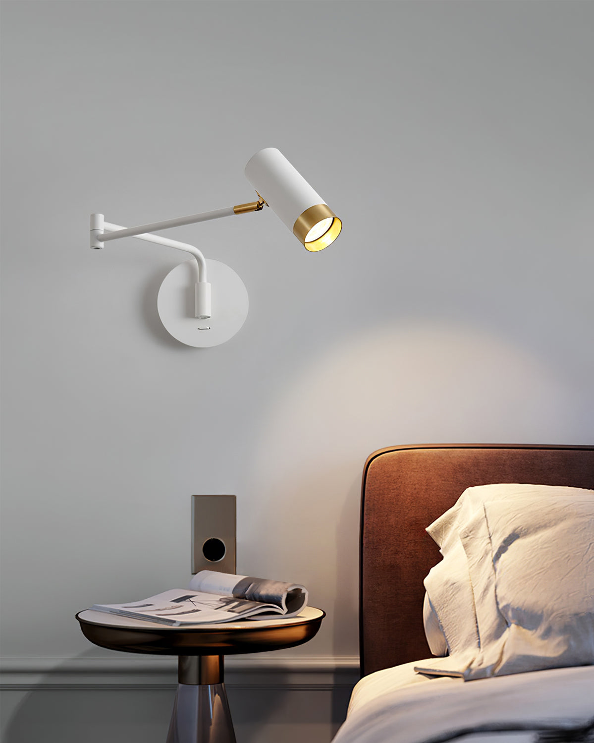Mosrugs | FlexiLume – Adjustable Arm Wall Light for Versatile Illumination
