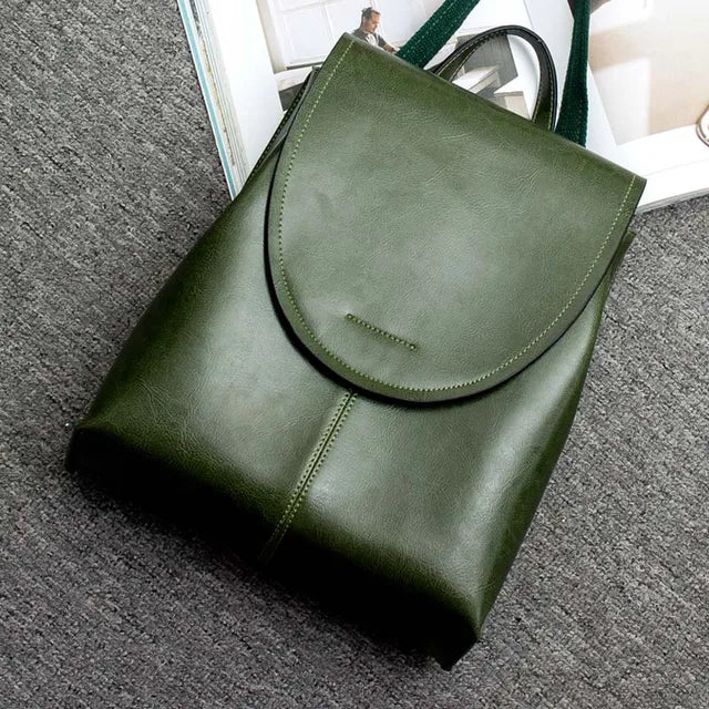 Mosrugs | Trendy Leather Backpack for Women – Stylish, Versatile & Durable