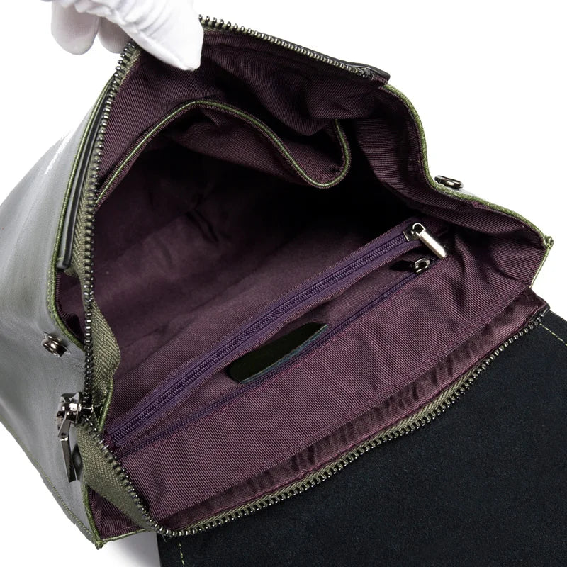 Mosrugs | LuxeCarry Leather Backpack – Stylish Design with Versatile Storage for Women