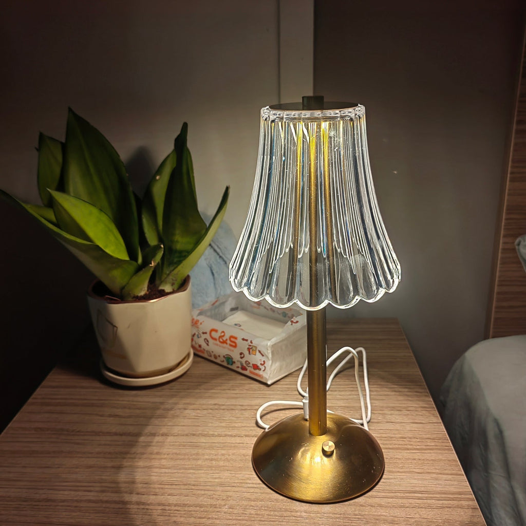 Mosrugs | RadiantGold – Elegant Portable Table Lamp