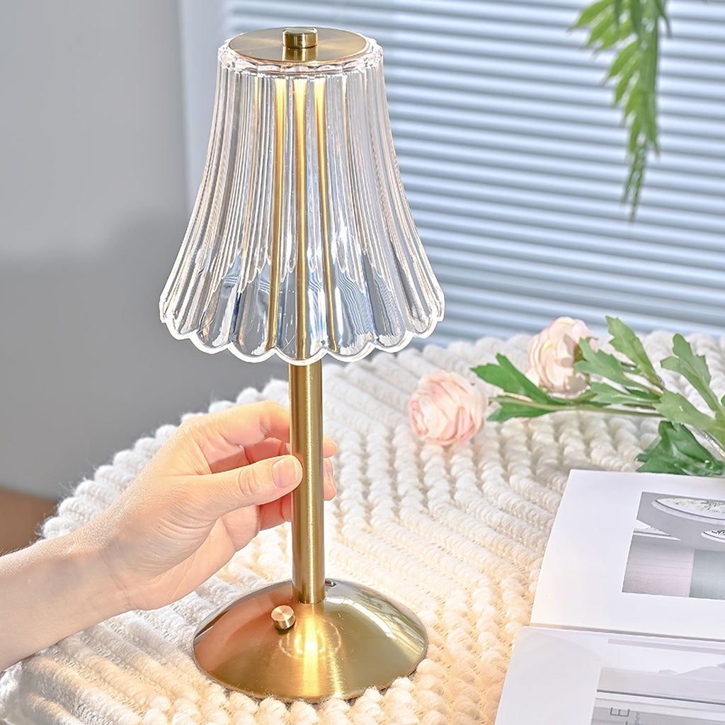Mosrugs | RadiantGold – Elegant Portable Table Lamp