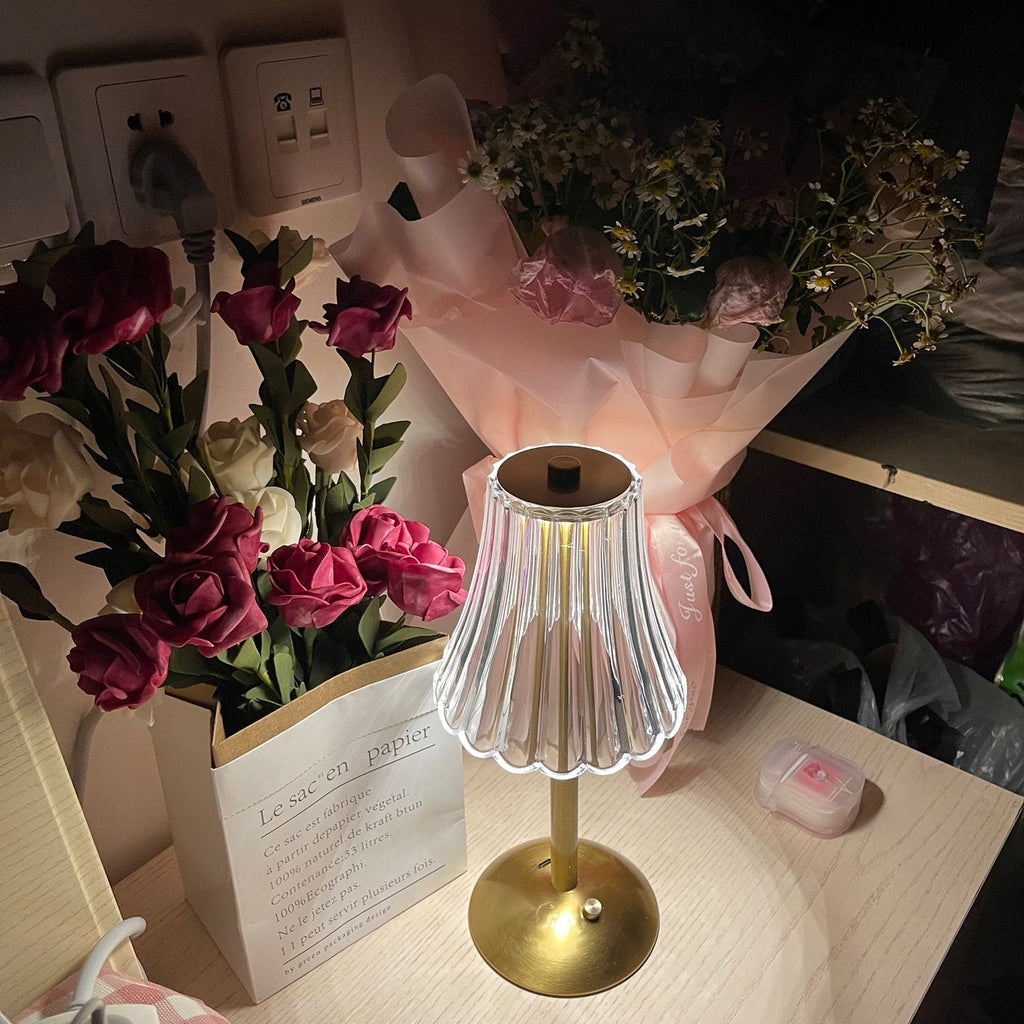 Mosrugs | RadiantGold – Elegant Portable Table Lamp
