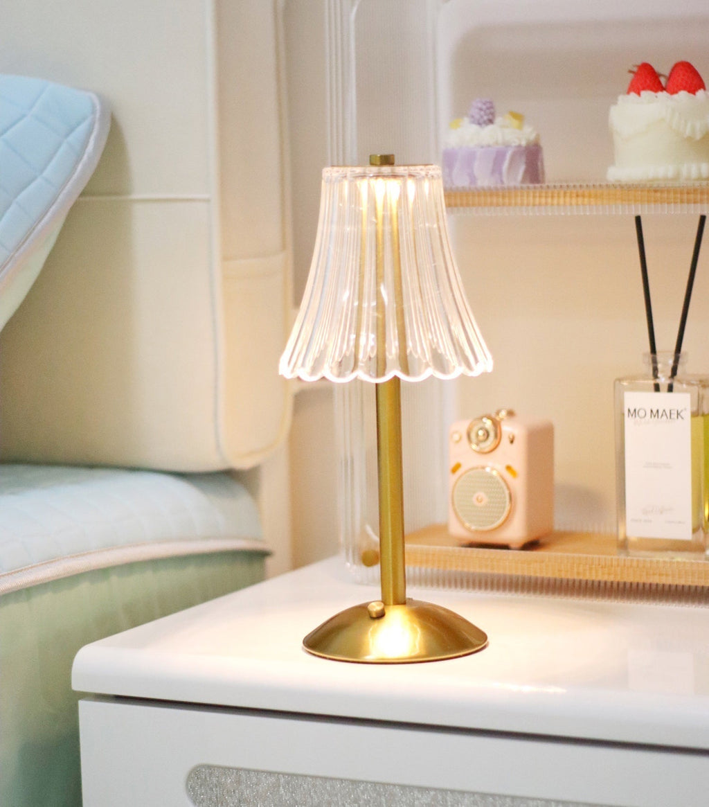 Mosrugs | RadiantGold – Elegant Portable Table Lamp