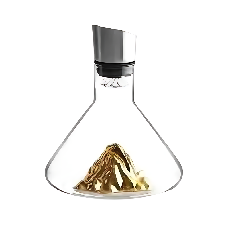 Mosrugs | Premium Wine Decanter | Lead-Free Crystal with Quick Aeration & Filtration for Enhanced Flavor Experience