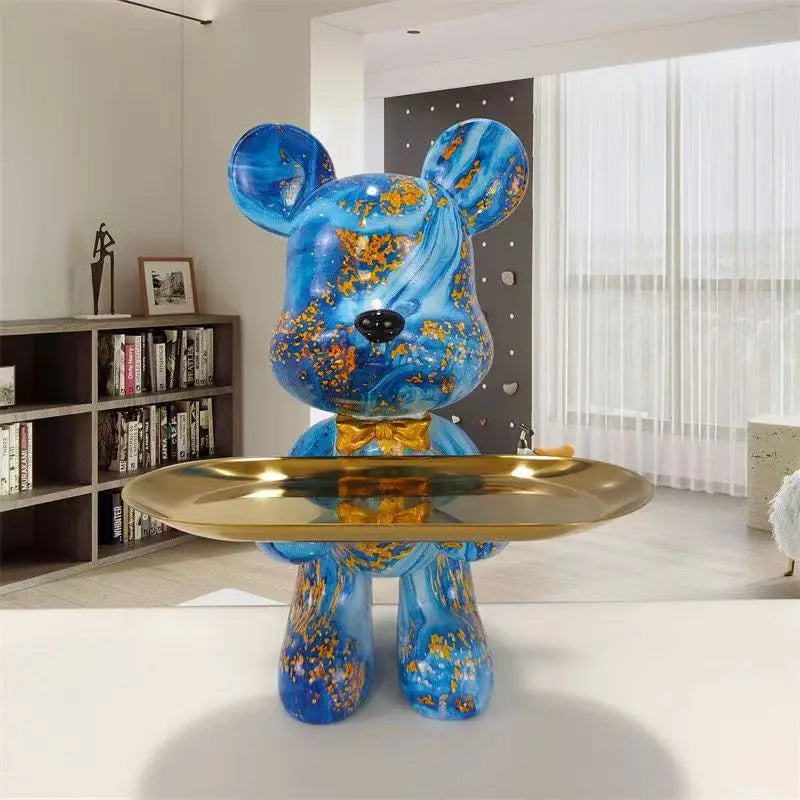 Mosrugs | PawTag - Graffiti Bear Statue