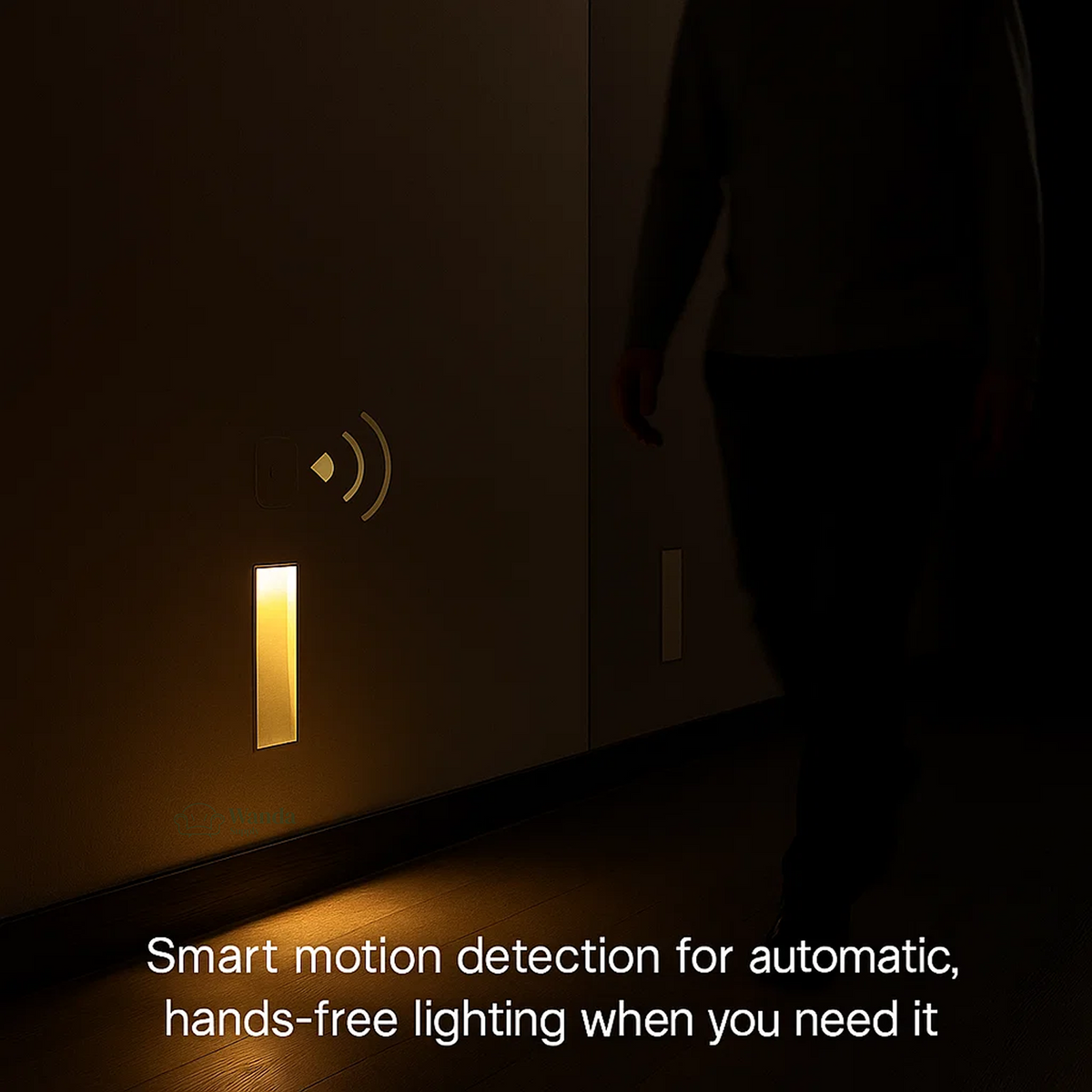 Mosrugs | LED Recessed Wall Sconces | Motion Sensor. Energy-Efficient & Ideal for Hallways. Living Rooms. and Bedrooms