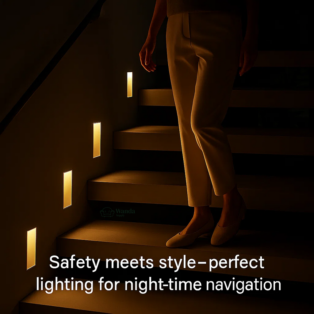Mosrugs | LED Recessed Wall Sconces | Motion Sensor. Energy-Efficient & Ideal for Hallways. Living Rooms. and Bedrooms