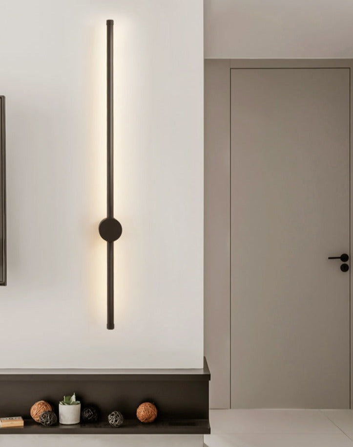 Mosrugs | NordicRod – Minimalist Wall Lamp with Plug for Chic Interiors